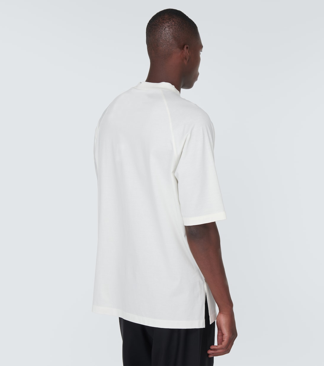 T-shirt in jersey di misto cotone | Y-3