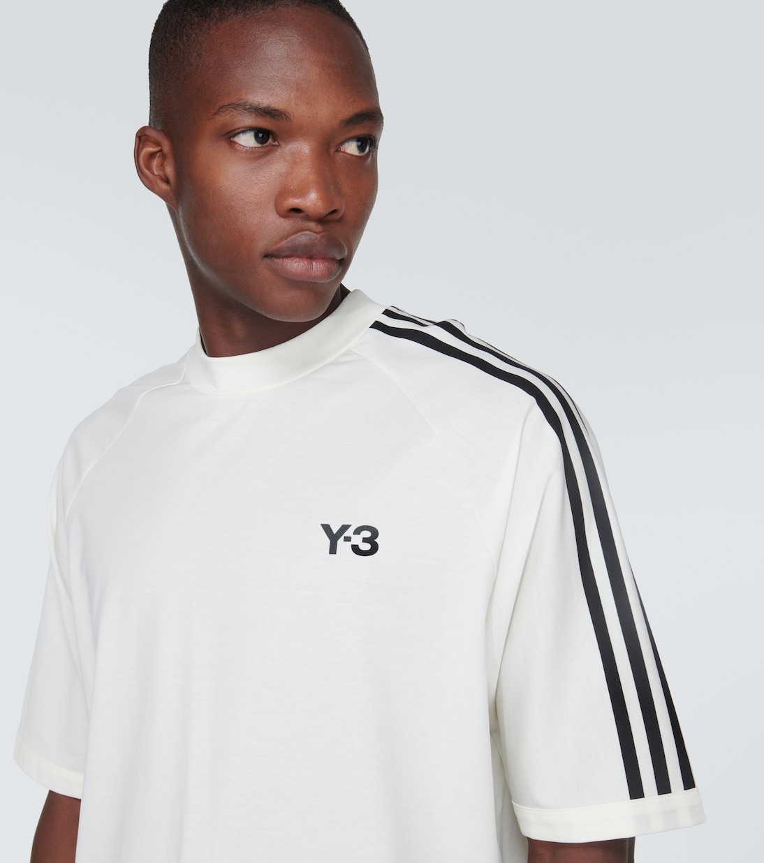 T-shirt in jersey di misto cotone | Y-3
