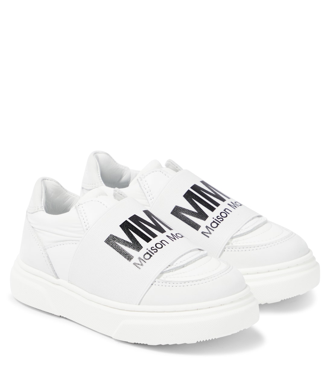 Sneakers aus Leder | MM6 Maison Margiela Kids