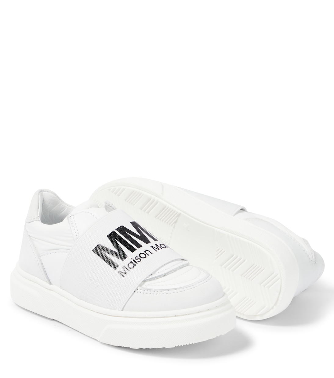 Sneakers aus Leder | MM6 Maison Margiela Kids