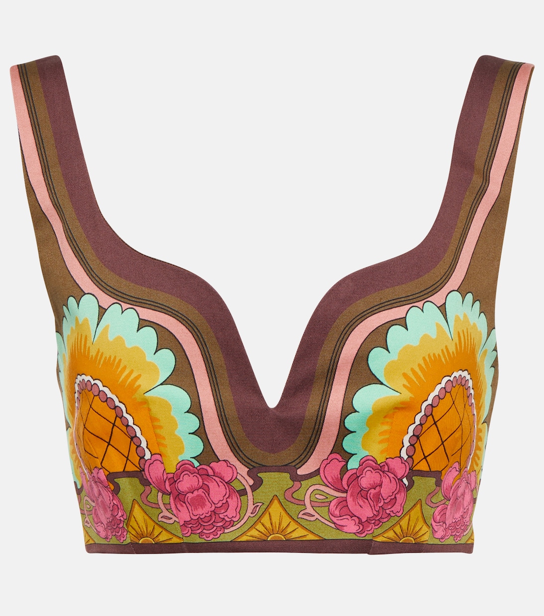 Top cropped Baia in misto cotone | La DoubleJ