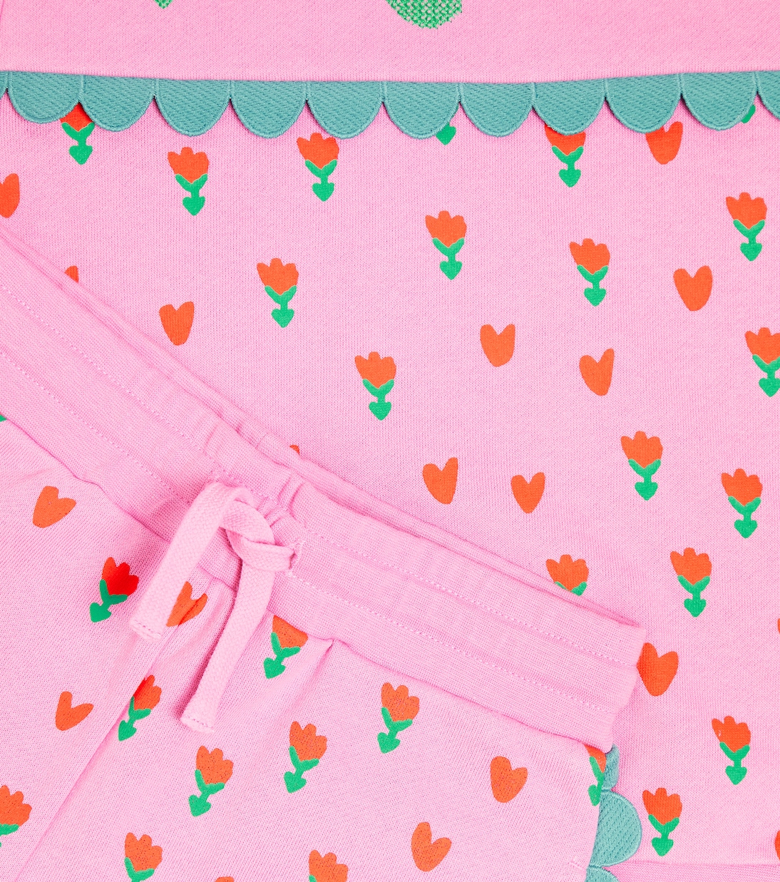 Printed sweatshirt and sweatpants set | Stella McCartney Kids