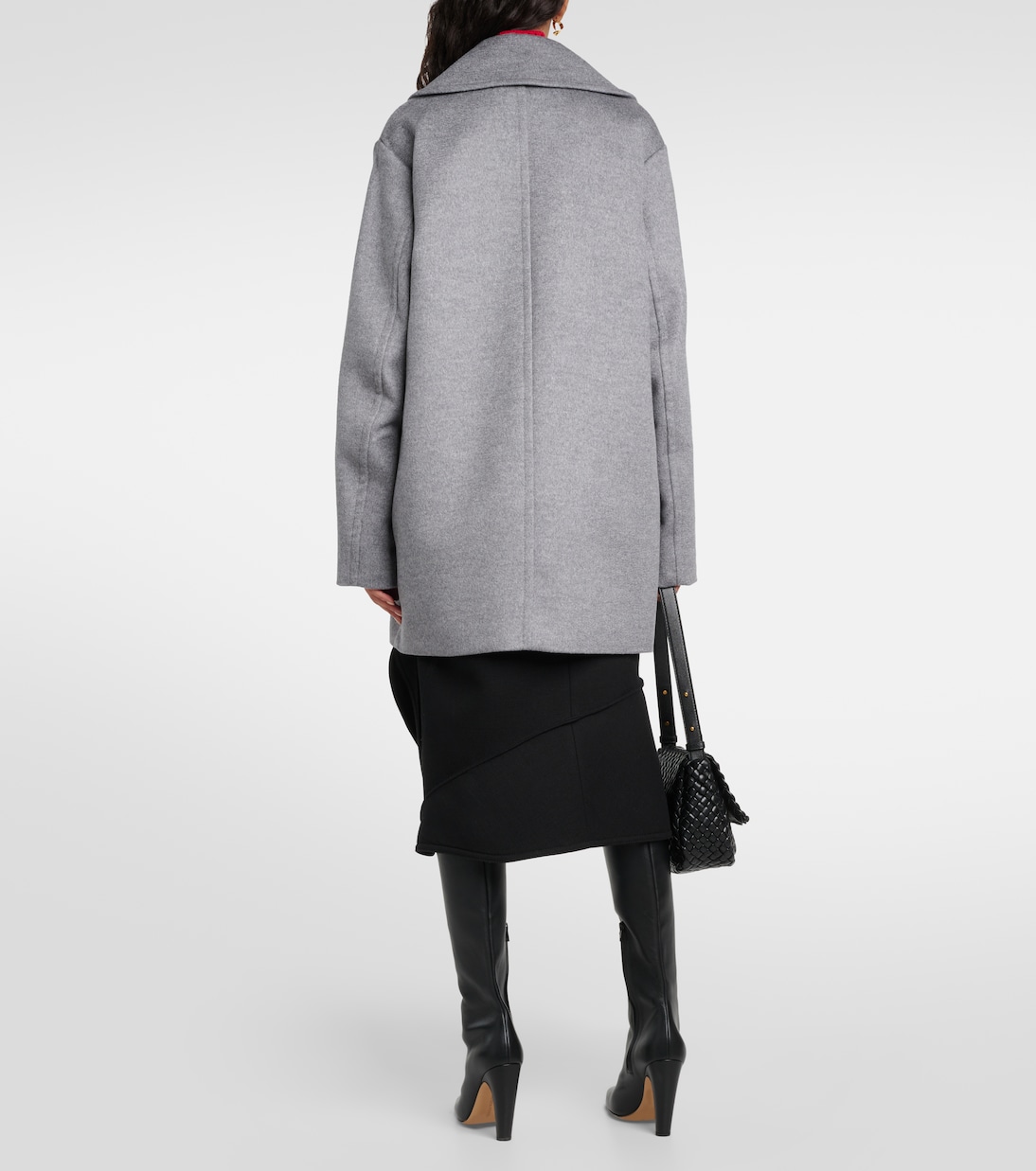 Martora oversized virgin wool peacoat | Sportmax