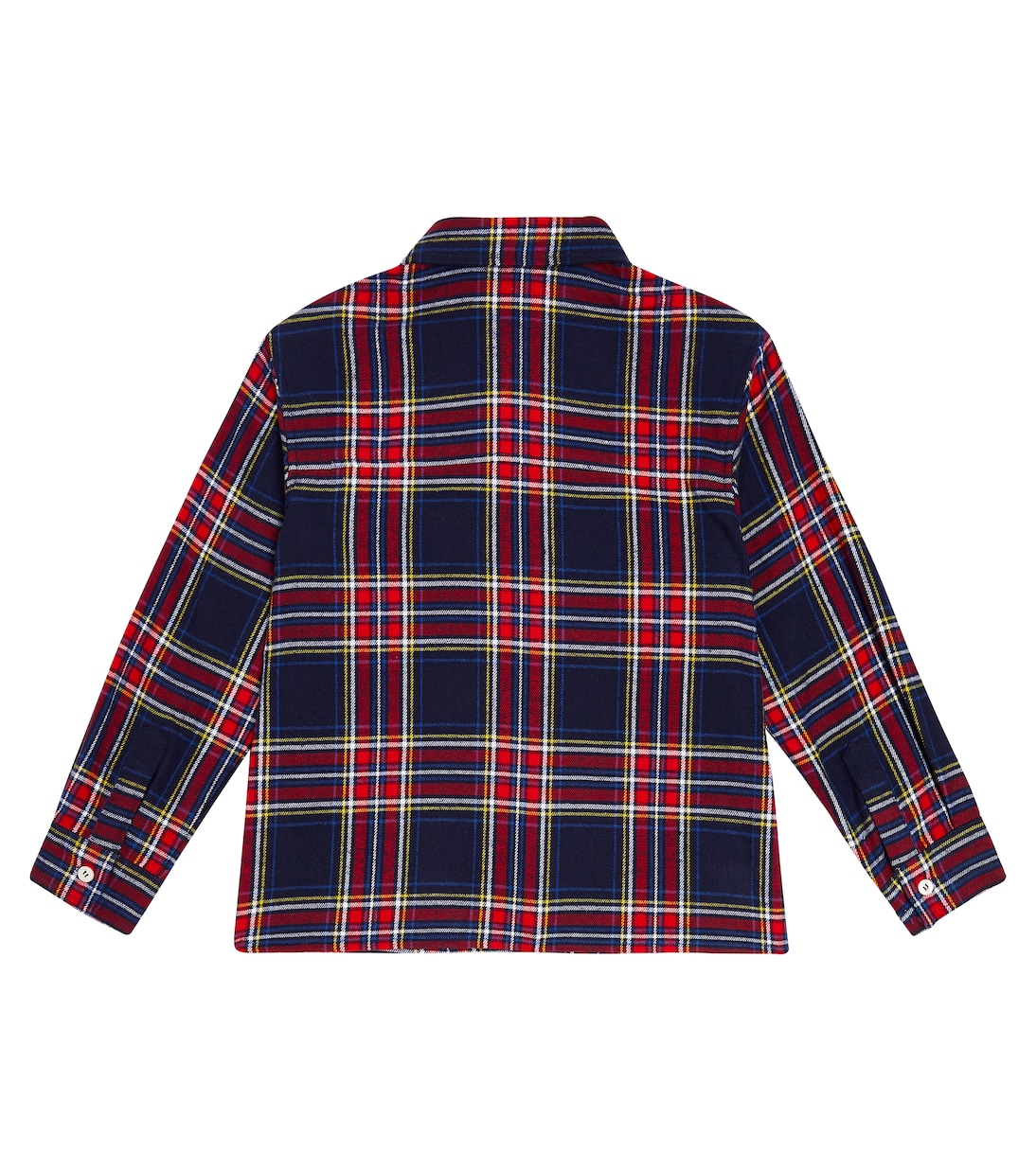 Camisa Teddy Bear de algodón a cuadros | Moschino Kids
