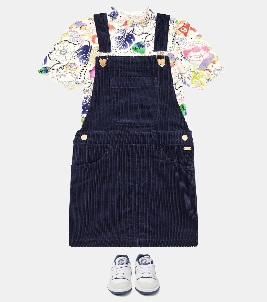 Kleid aus Cord | Scotch & Soda Kids