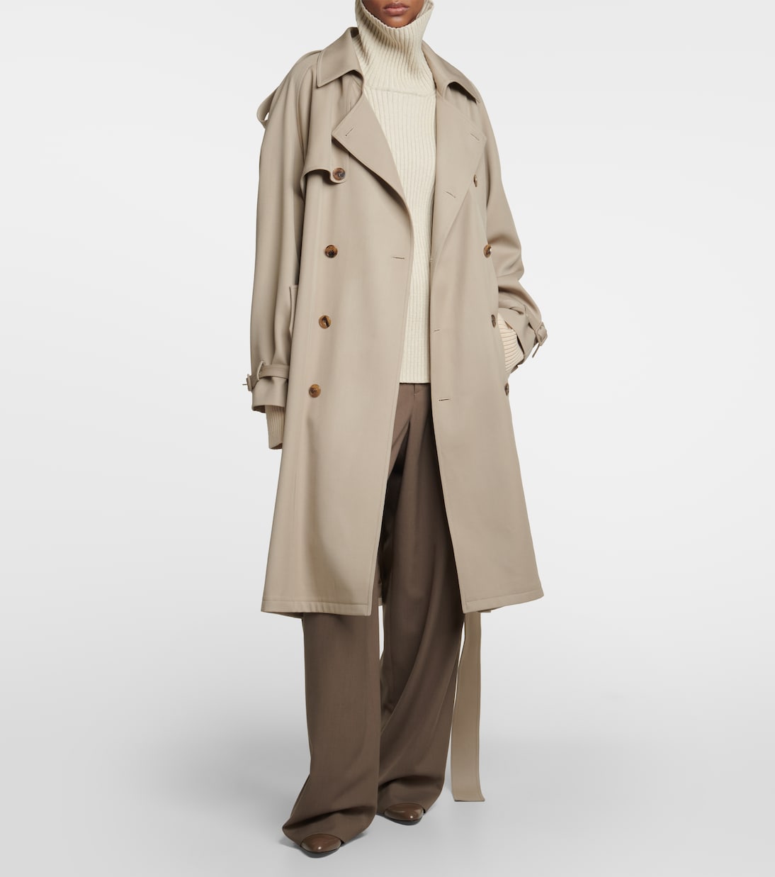 June virgin wool trench coat | The Row