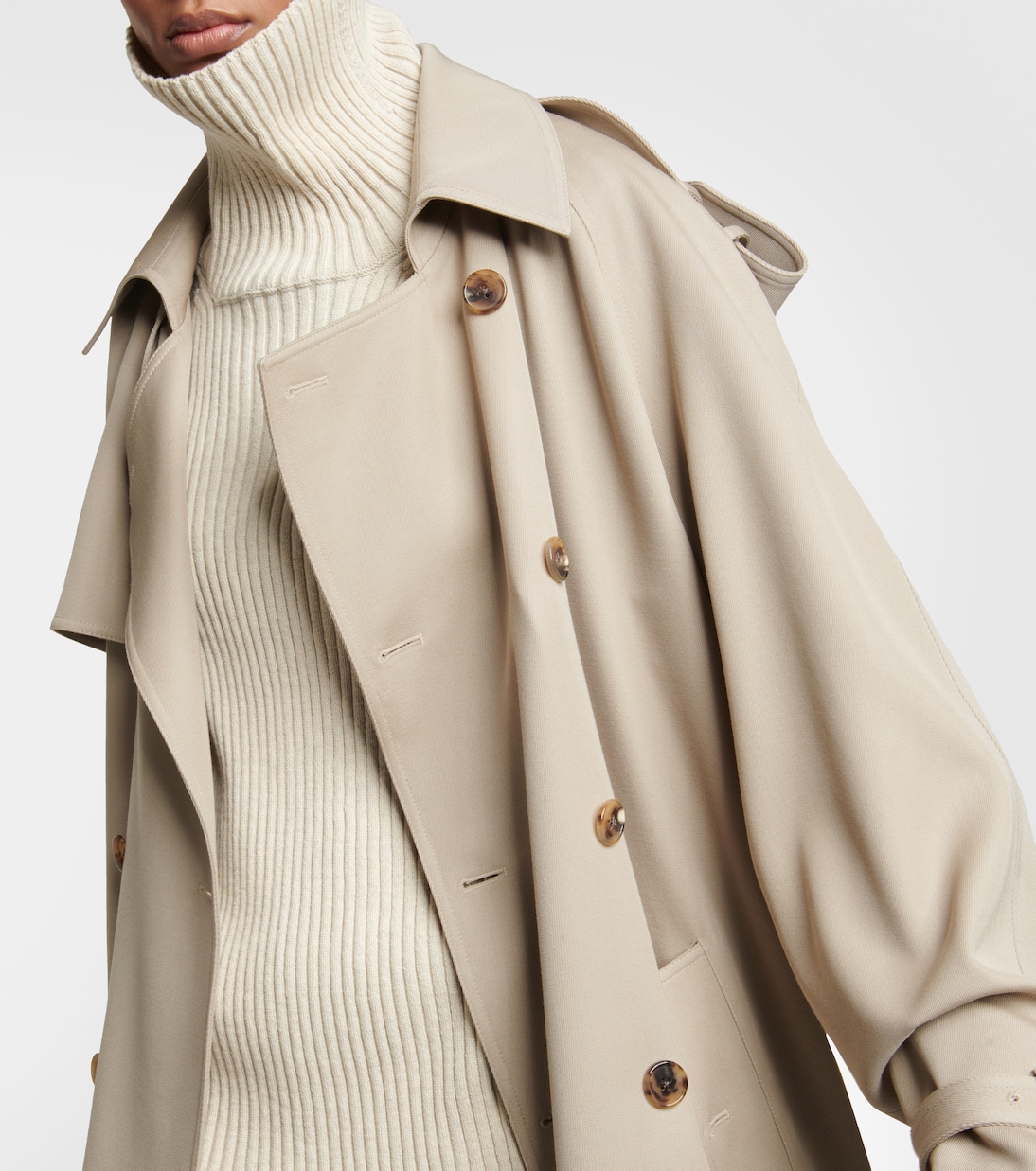 June virgin wool trench coat | The Row
