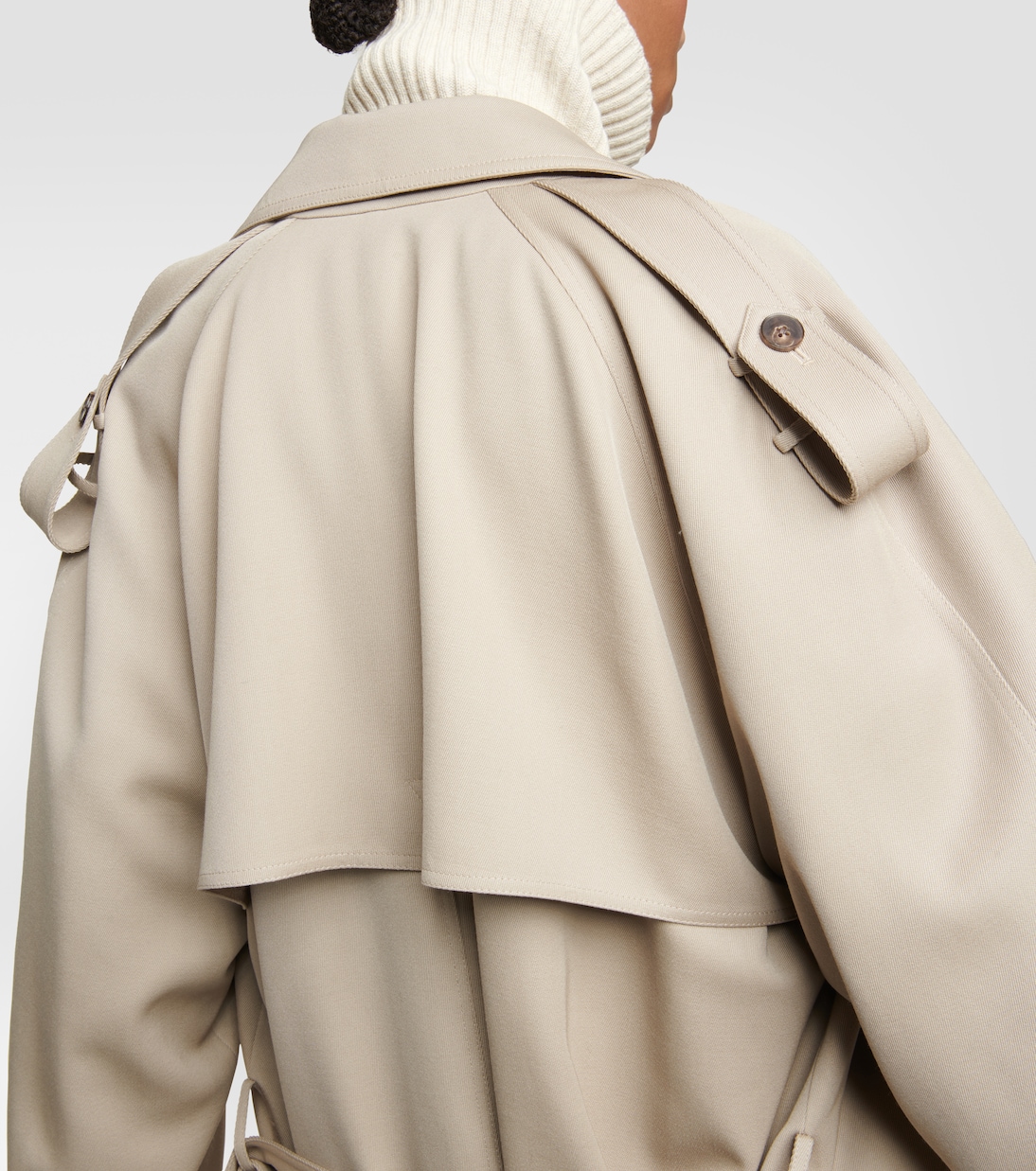 June virgin wool trench coat | The Row