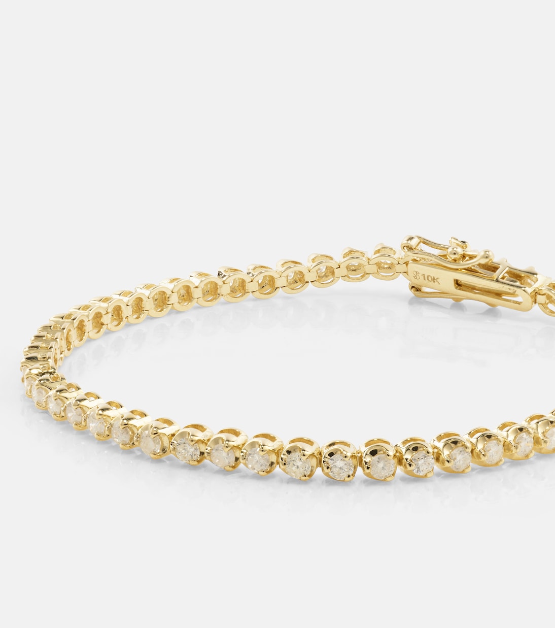 Bracelet Noble en or 10 ct et diamants | Stone and Strand