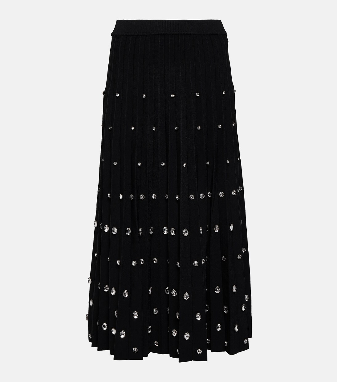 Falda midi con cristales | Simkhai