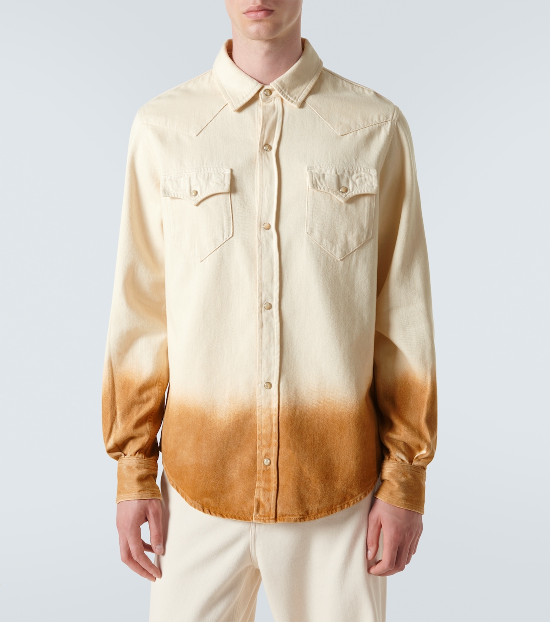 Camicia di jeans Bright Hues con stampa | Alanui