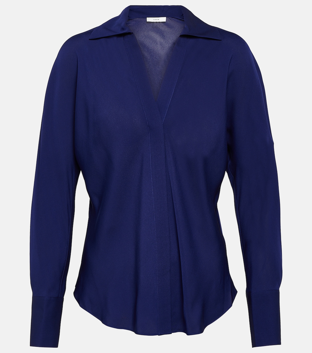 Camisa de georgette de seda | Vince