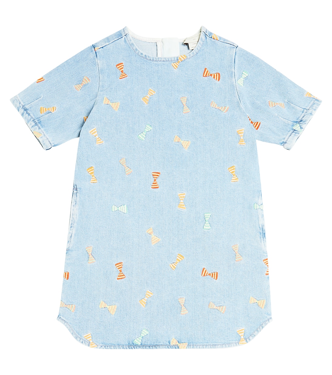 Besticktes Kleid aus Denim | Stella McCartney Kids