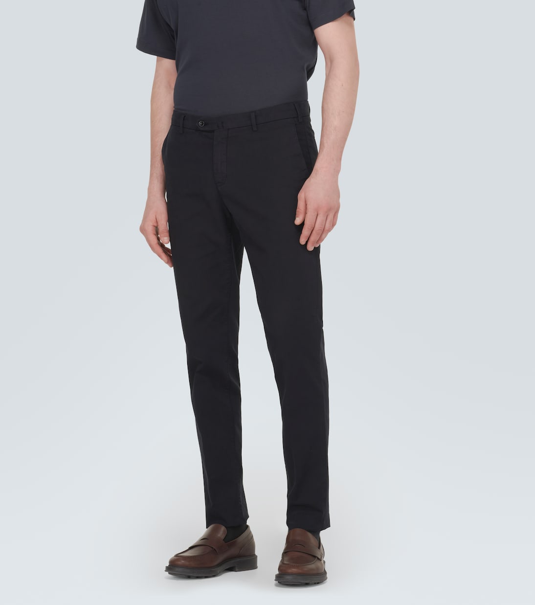 Pantaloni chino Pantaflat in misto cotone | Loro Piana