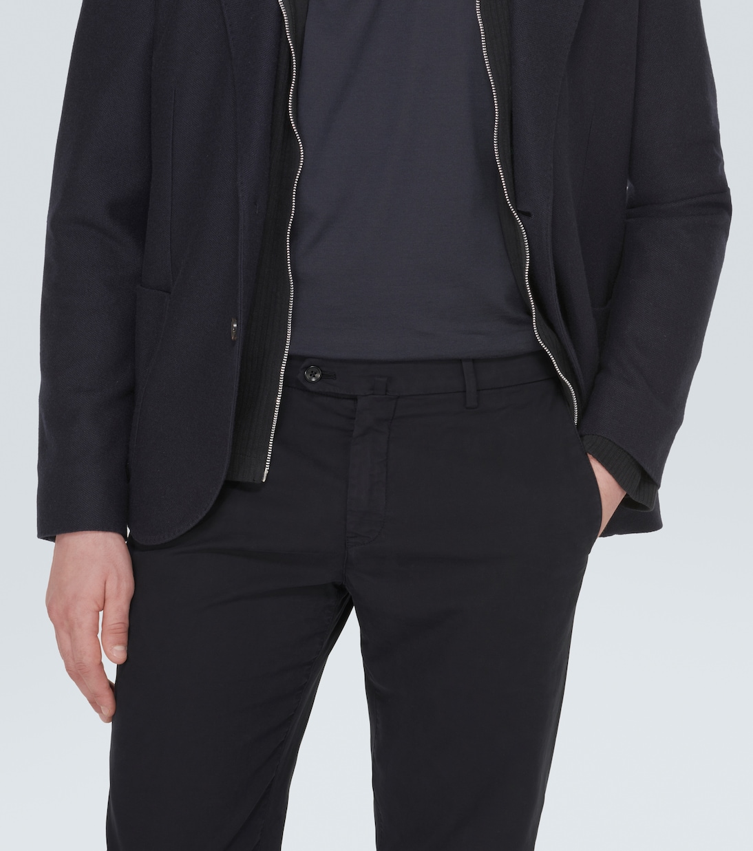 Pantaloni chino Pantaflat in misto cotone | Loro Piana