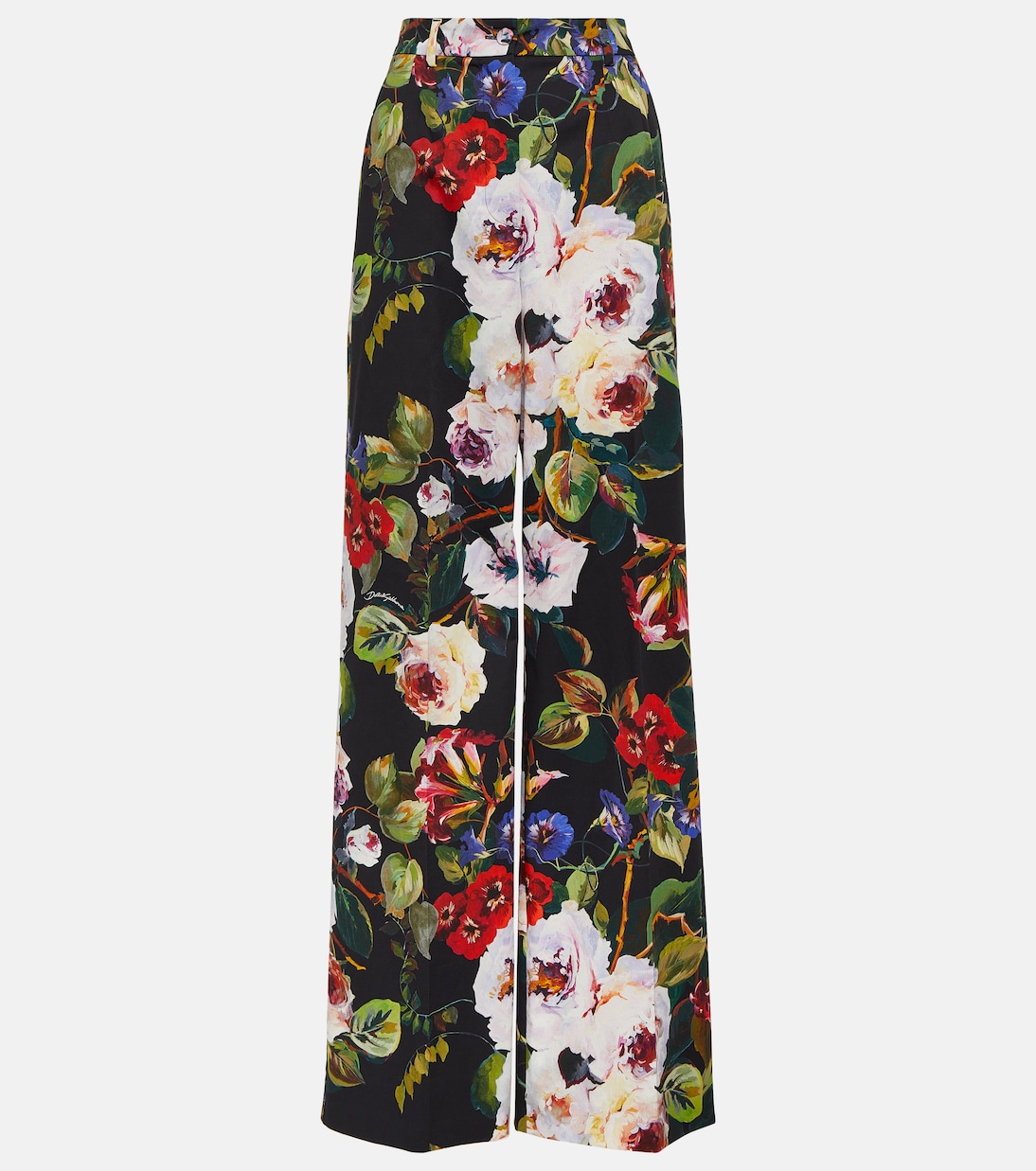 Weite Hose aus einem Baumwollgemisch | Dolce&Gabbana
