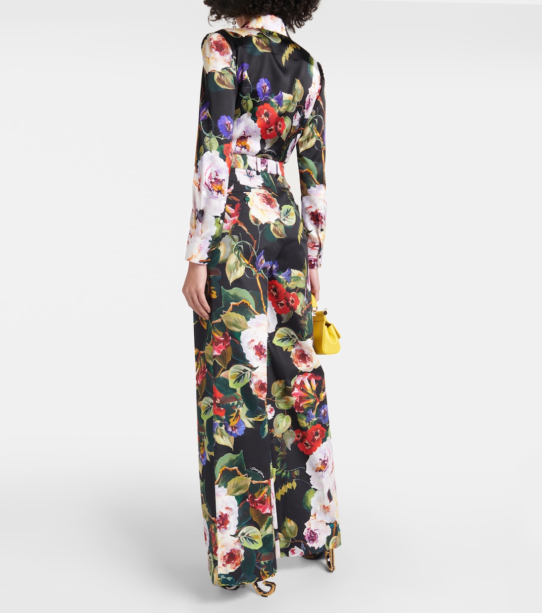 Weite Hose aus einem Baumwollgemisch | Dolce&Gabbana