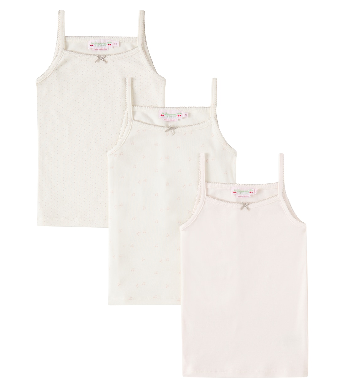 Set de 3 tank tops Anice de algodón | Bonpoint