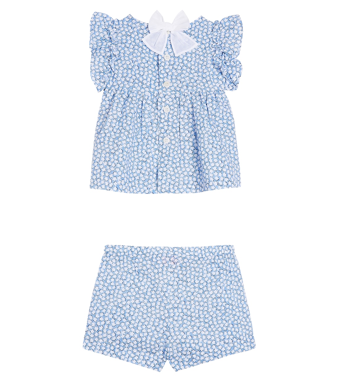 Bebé - set de camisa y pantalones de algodón | Il Gufo