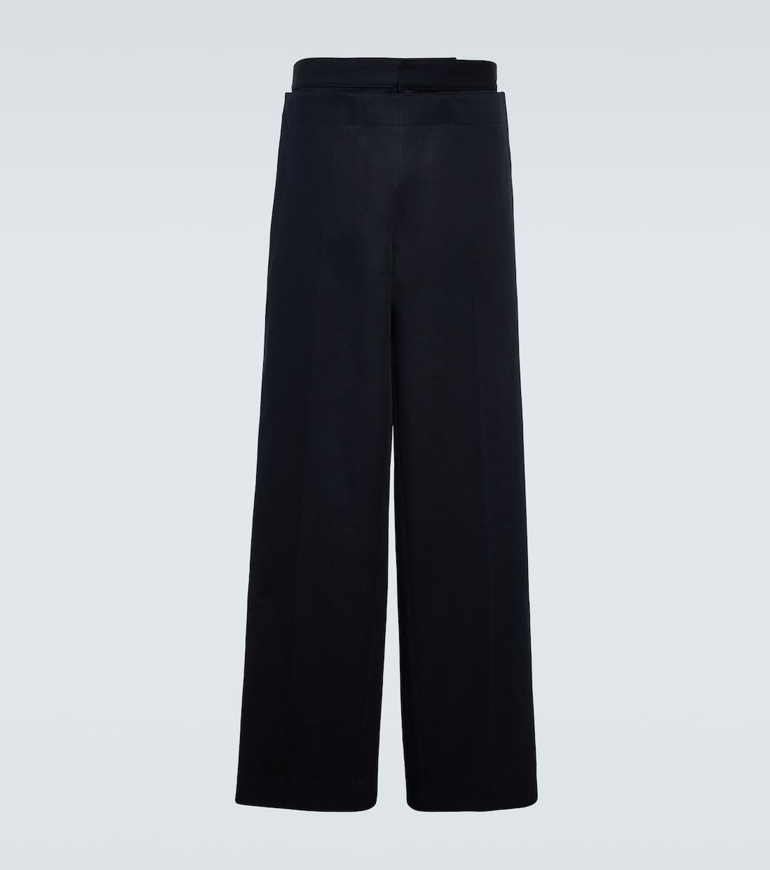 Weite Hose aus Baumwoll-Twill | Bottega Veneta