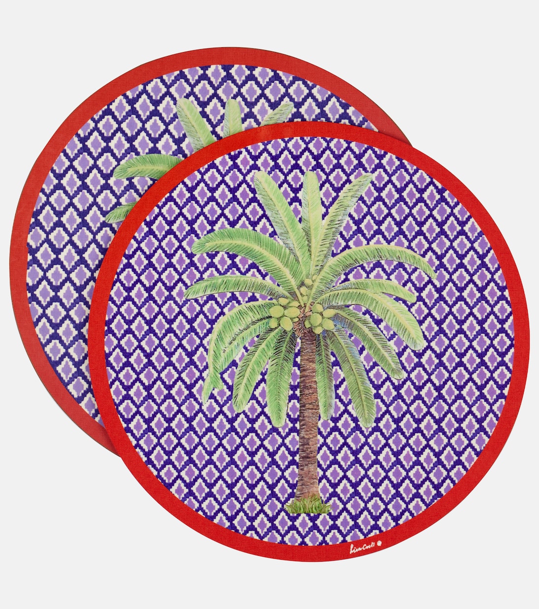 Hima Palma set of 2 placemats | Lisa Corti