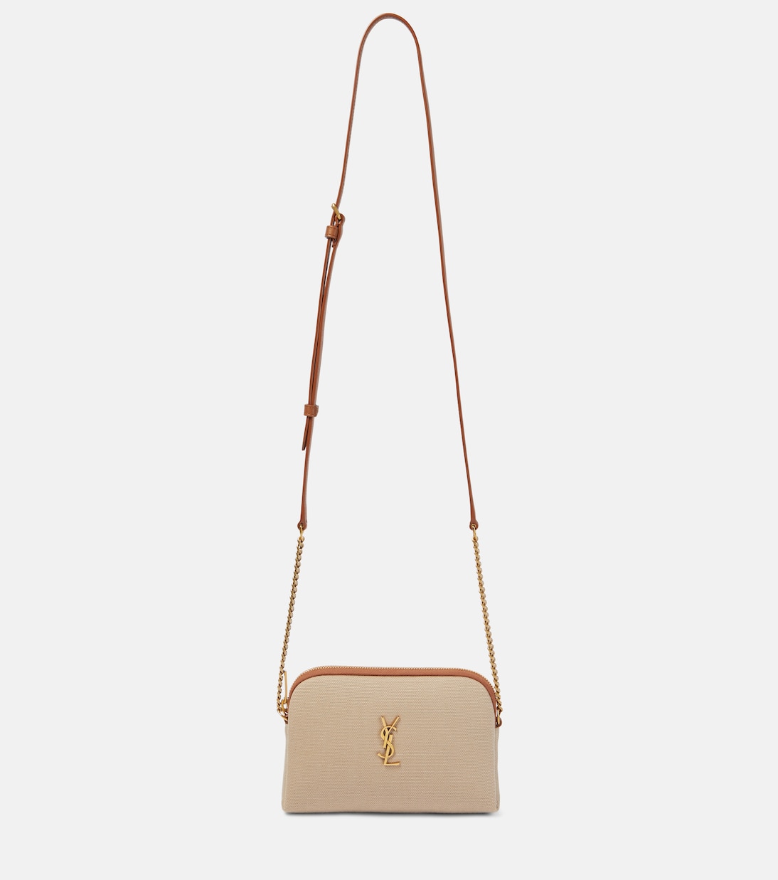 Borsa a tracolla Gaby in canvas e pelle | Saint Laurent