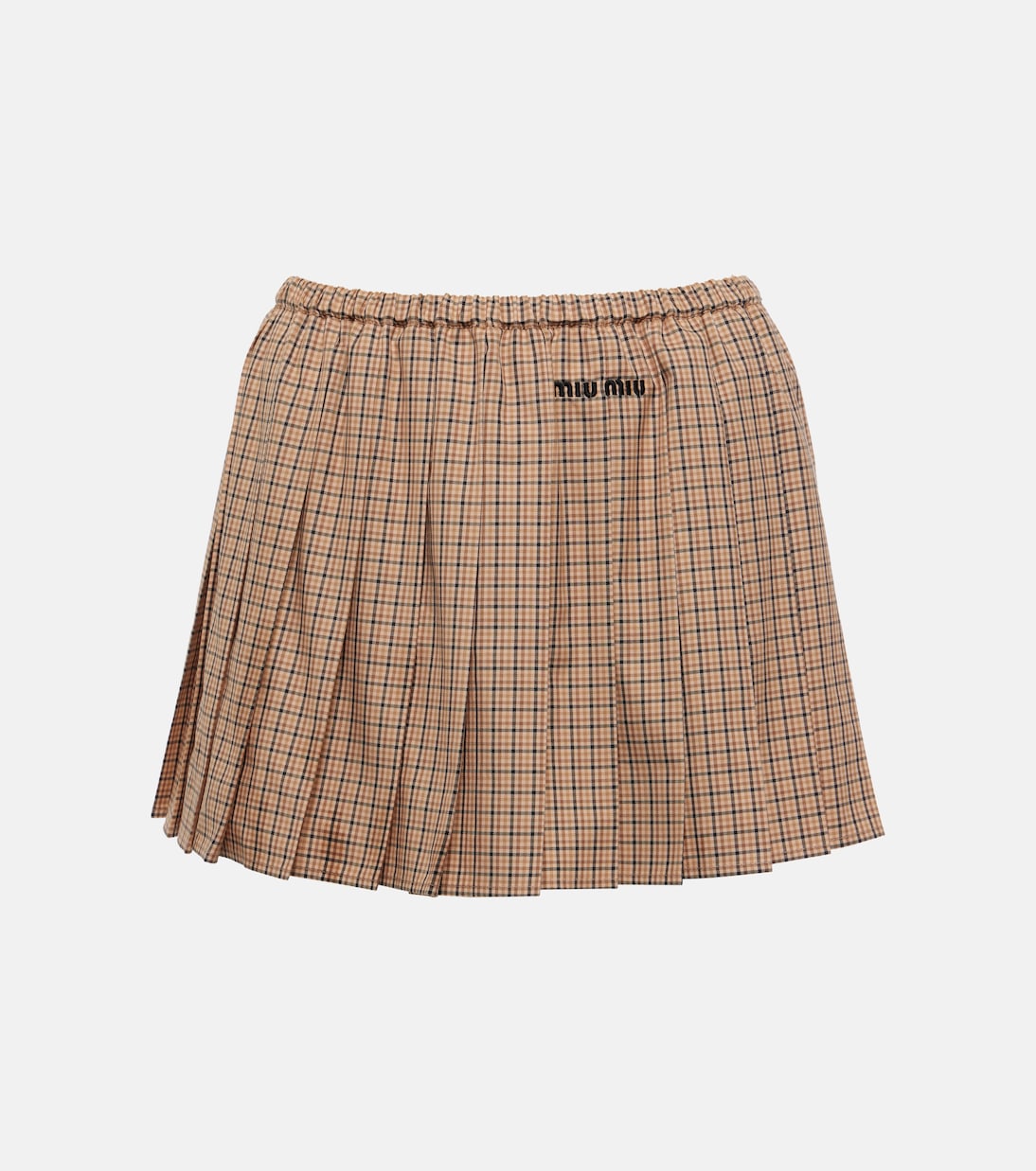 Minirock aus Baumwolle | Miu Miu