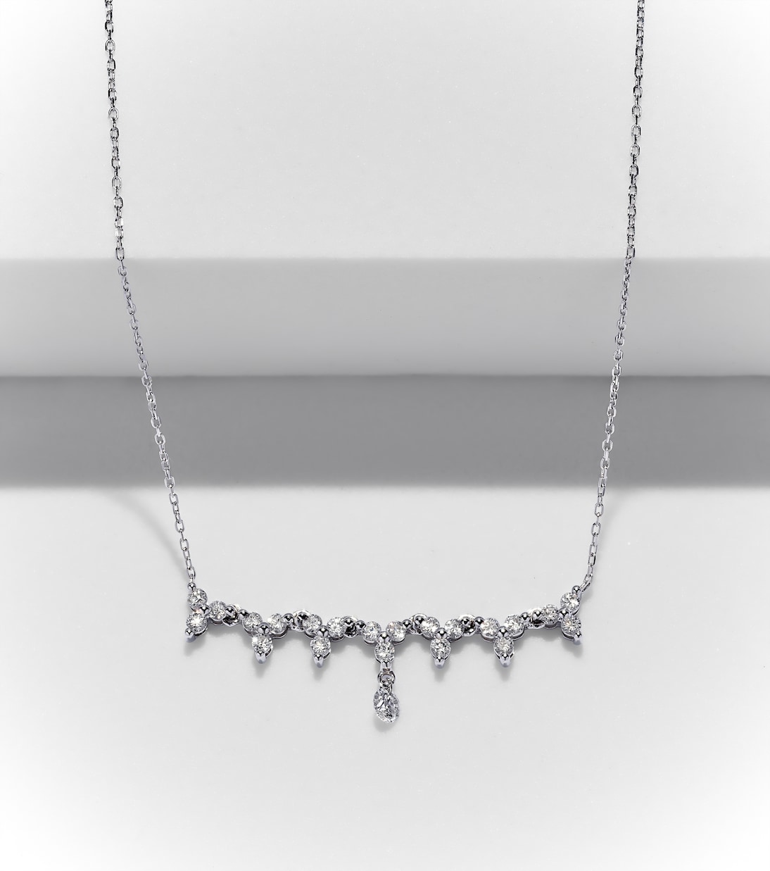 Collana in oro bianco 18kt con diamante | Persée