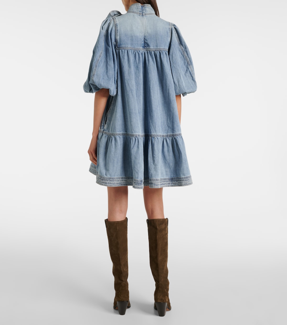 Denim Smock minidress | Zimmermann