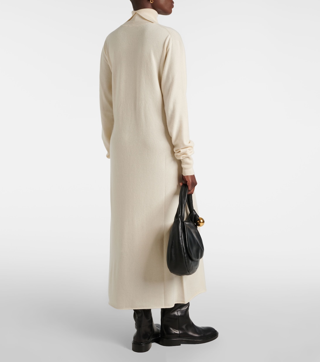 Vestido midi de cachemir | Jil Sander
