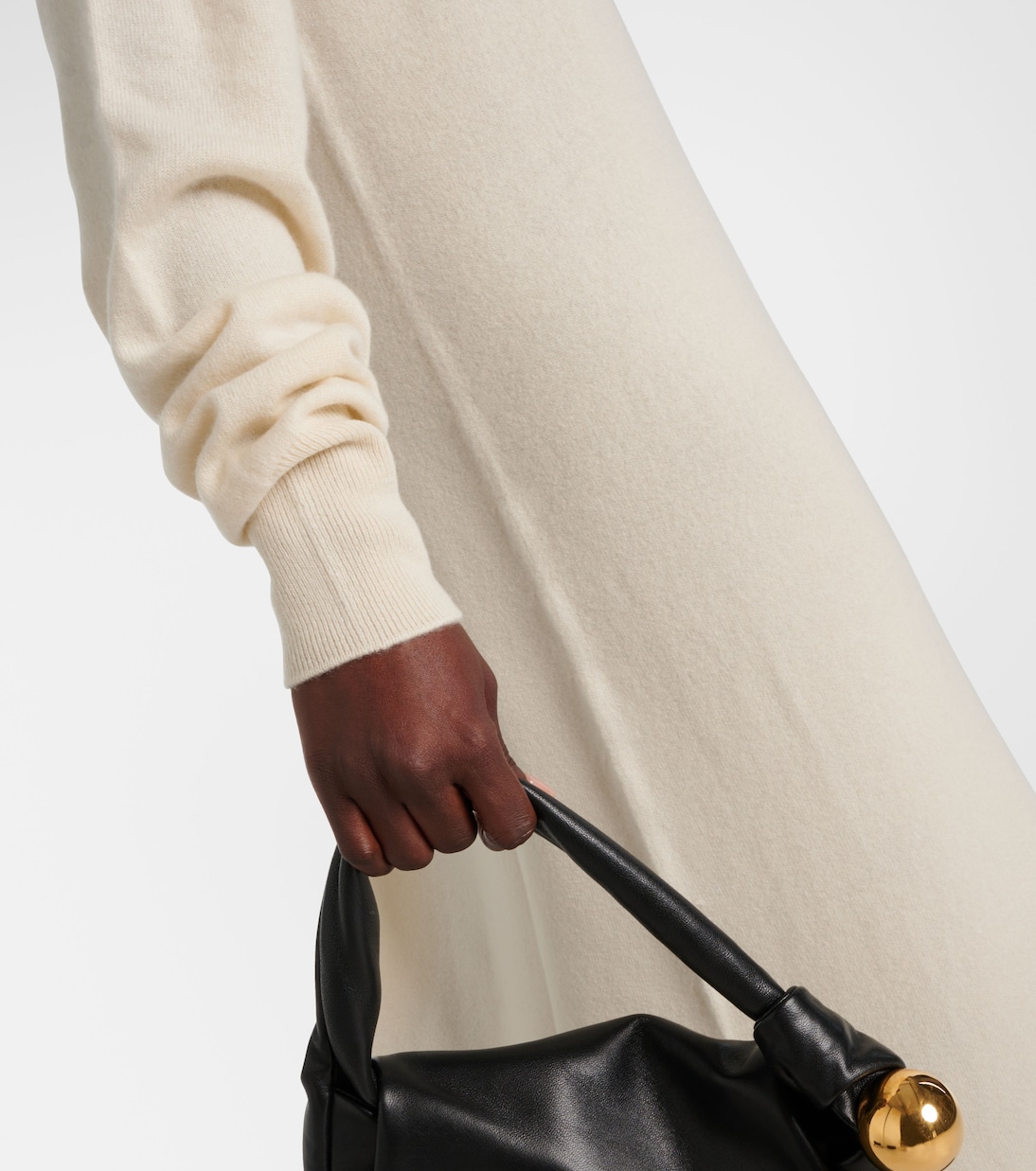Vestido midi de cachemir | Jil Sander