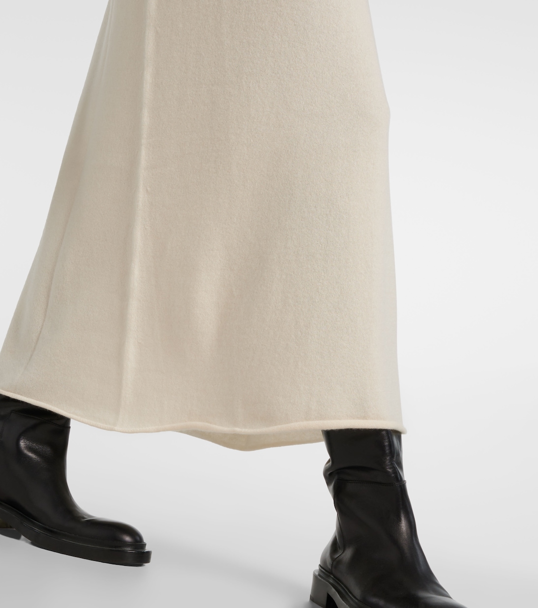 Vestido midi de cachemir | Jil Sander