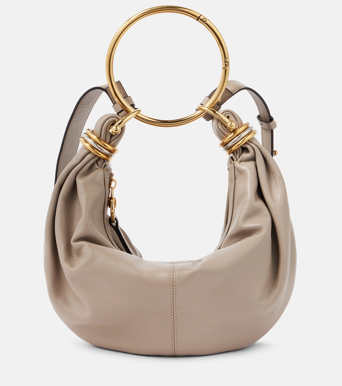 Schultertasche Bracelet Small aus Leder | Chloé
