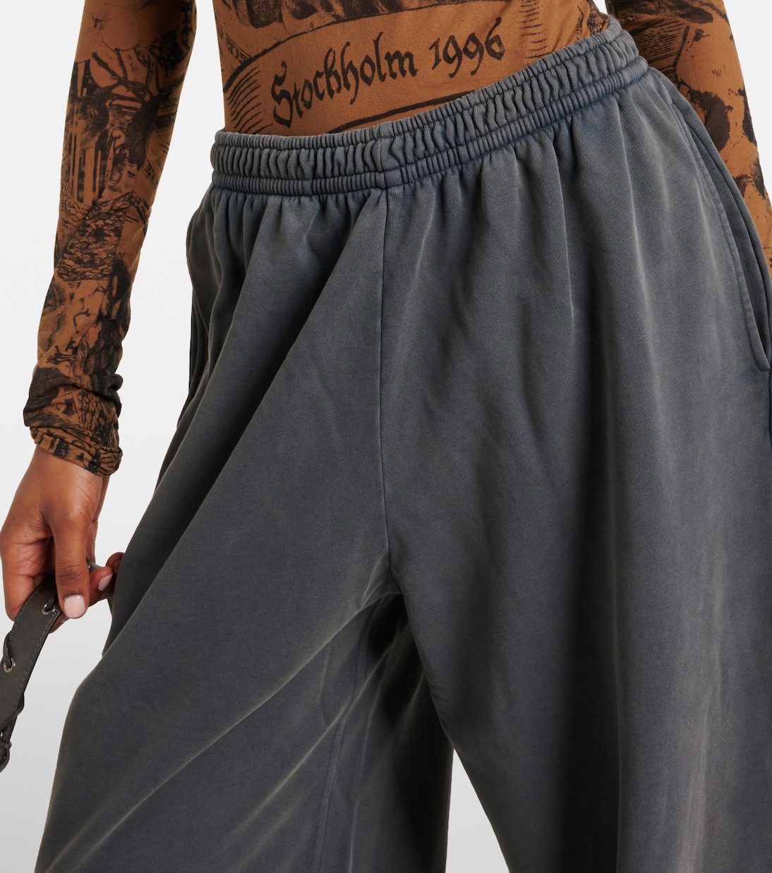 Pantalones deportivos Felin de jersey | Acne Studios