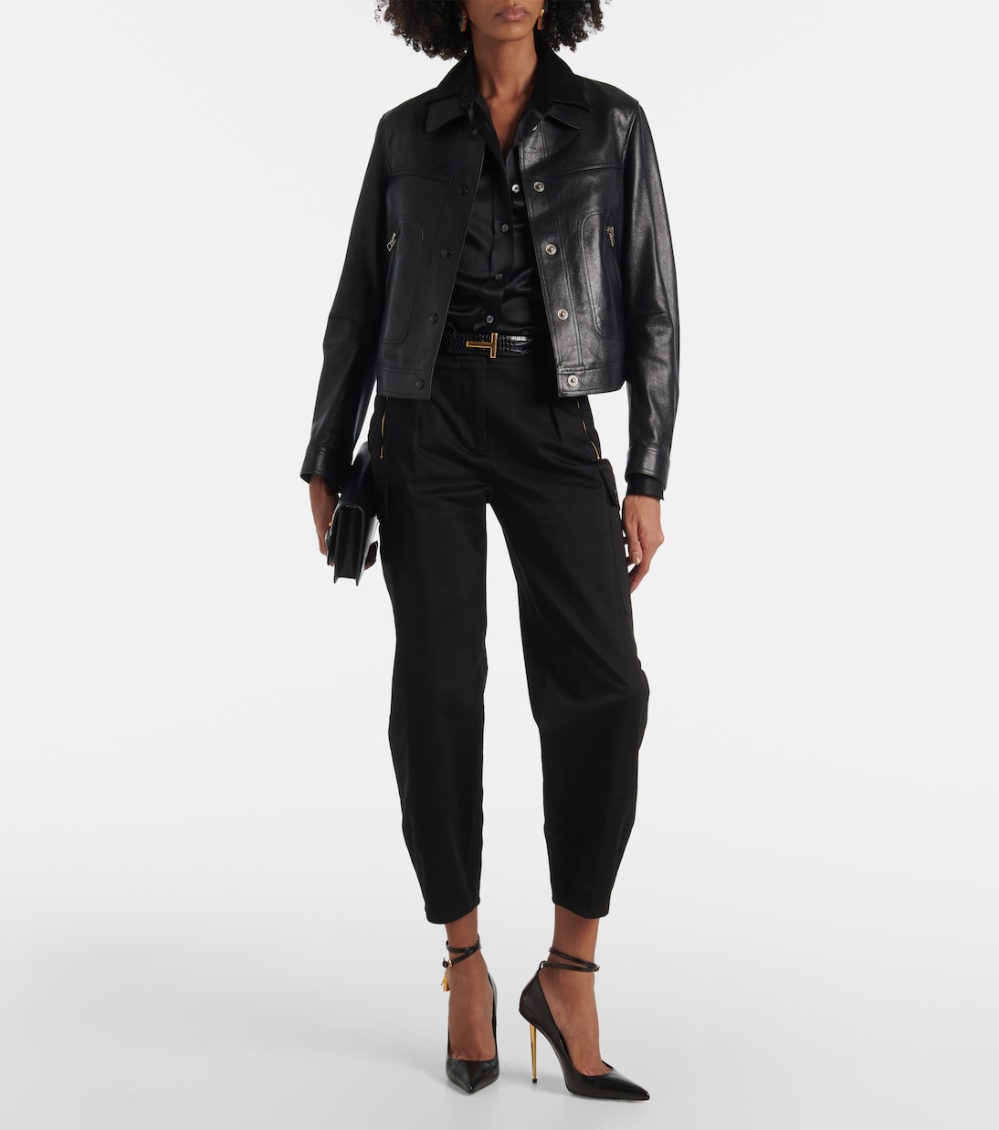 Pantaloni cargo in twill di cotone | Tom Ford