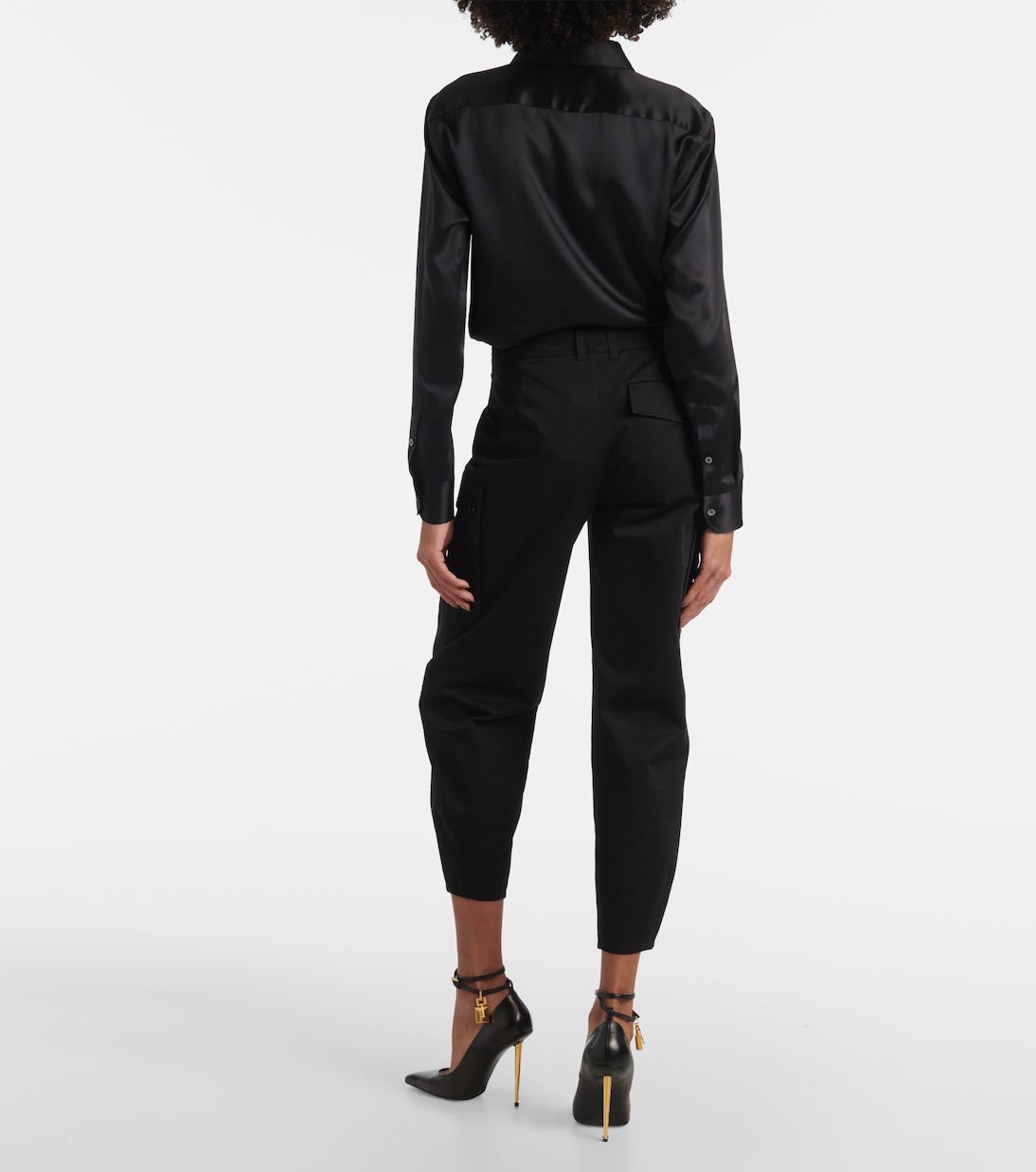 Pantaloni cargo in twill di cotone | Tom Ford