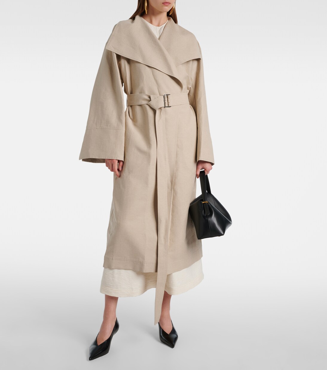 Trench Signature in misto lino | Toteme