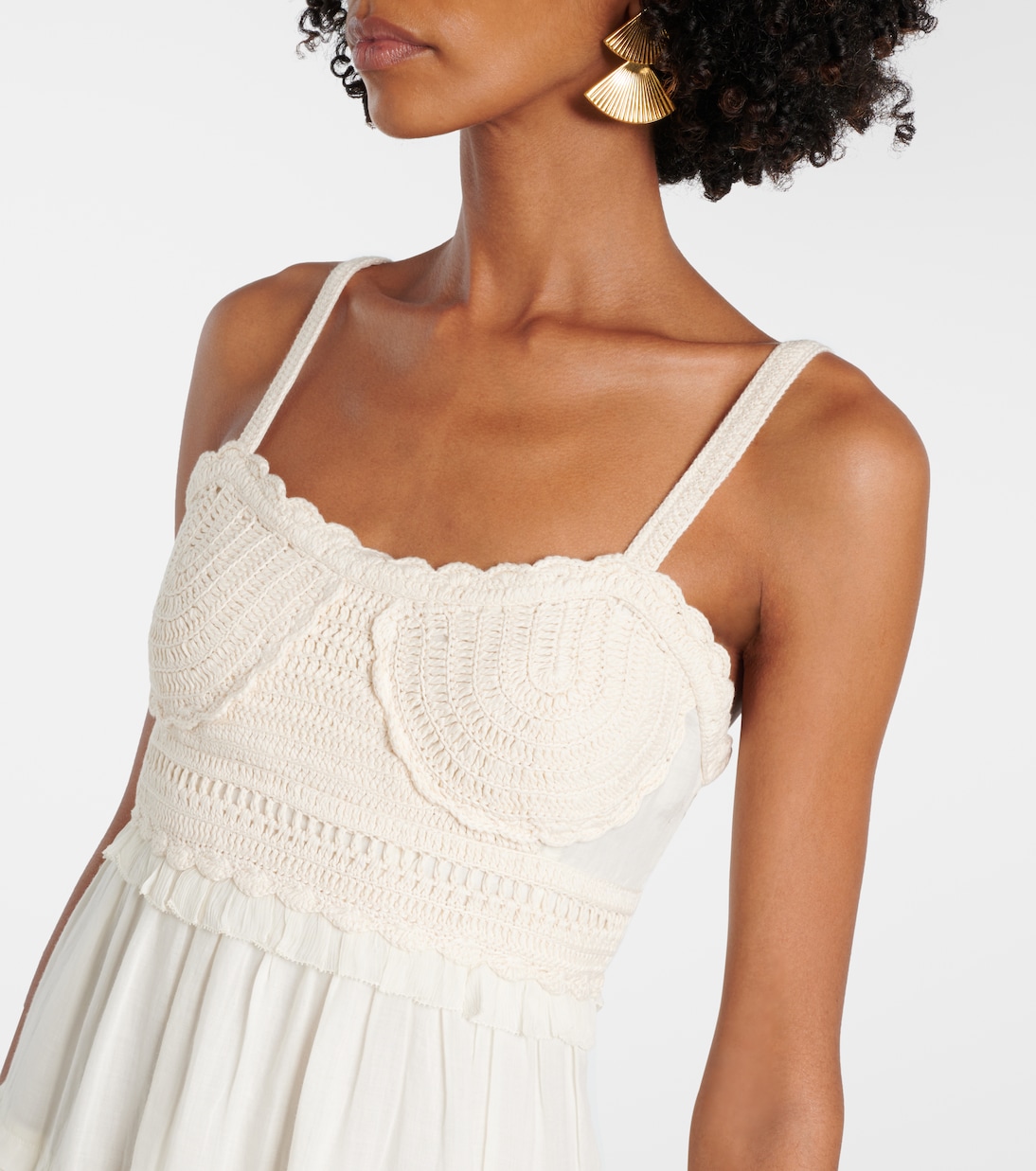 Vestido midi Gisela de ramio | Ulla Johnson