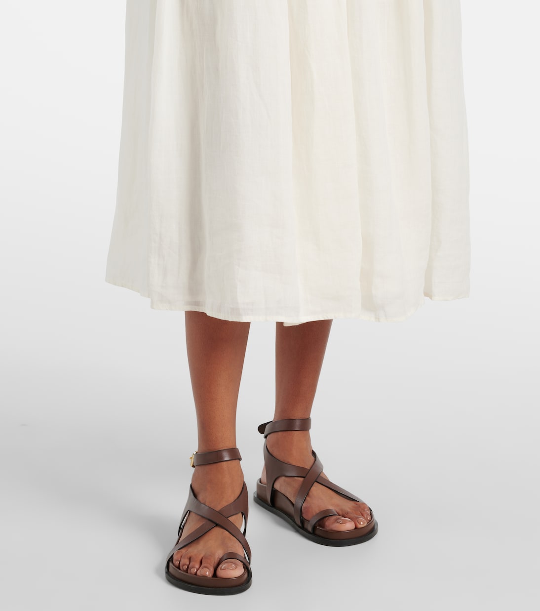Vestido midi Gisela de ramio | Ulla Johnson