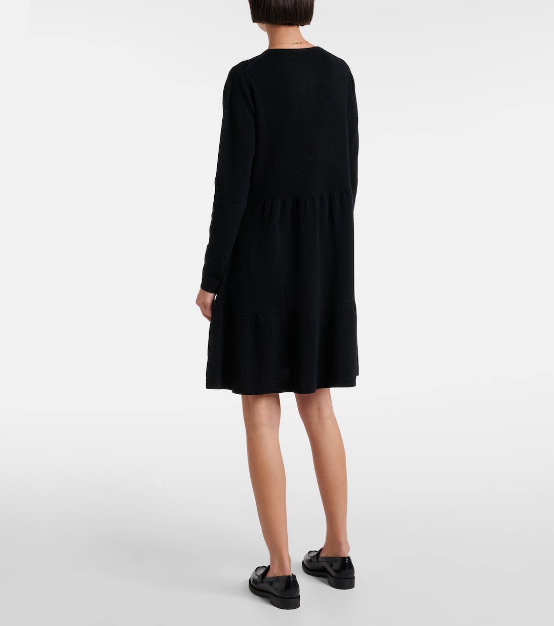 Vestido corto Allude de lana y cachemir | Jardin des Orangers