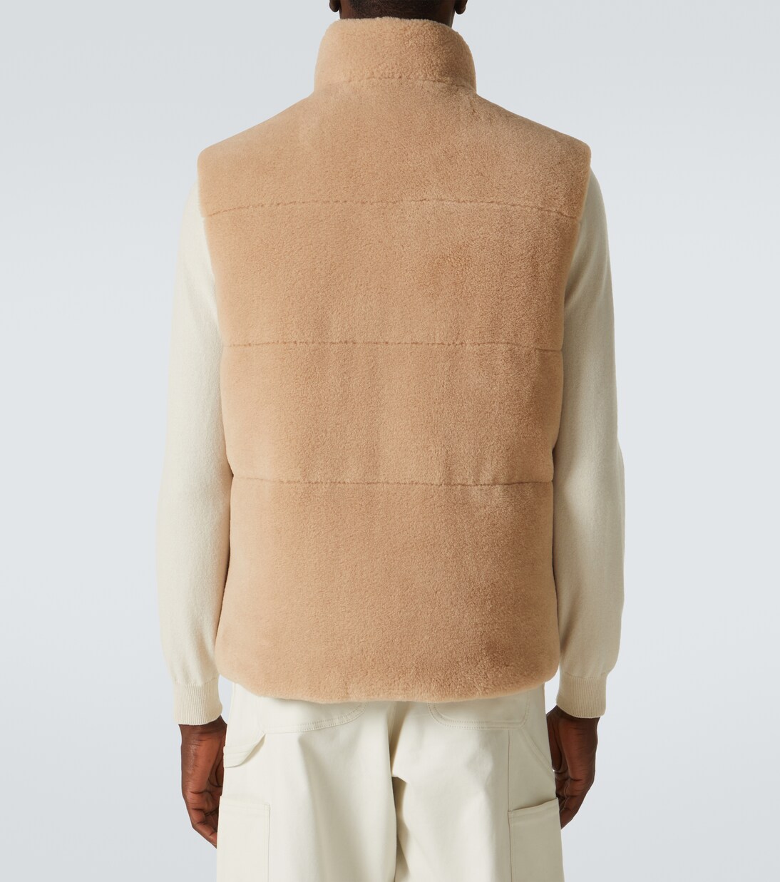 Wendbare Daunenweste Colbricon aus Teddyfleece | Moncler