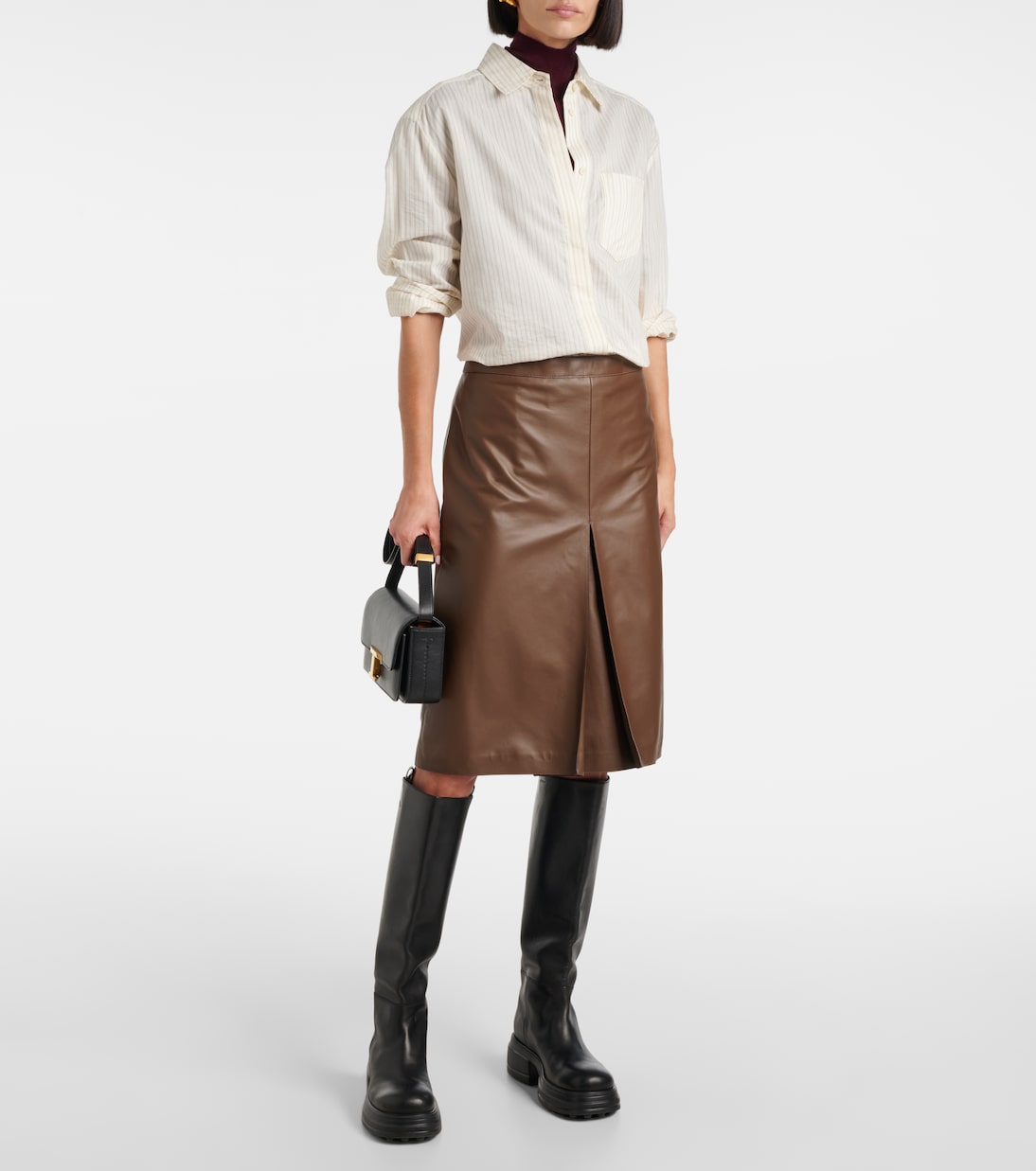 Bleistiftrock aus Leder | Tod's