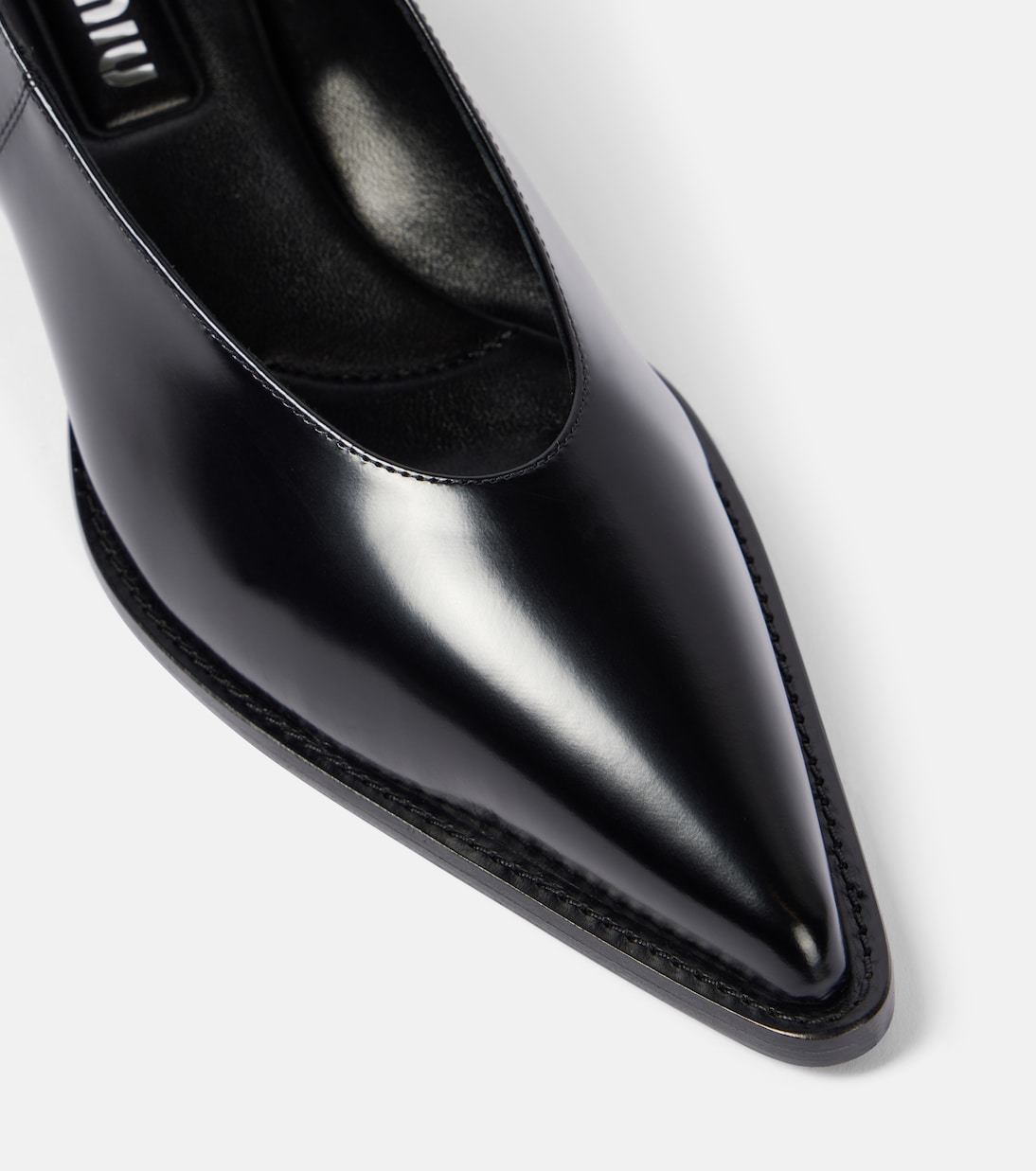 Pumps 40 in pelle | Miu Miu