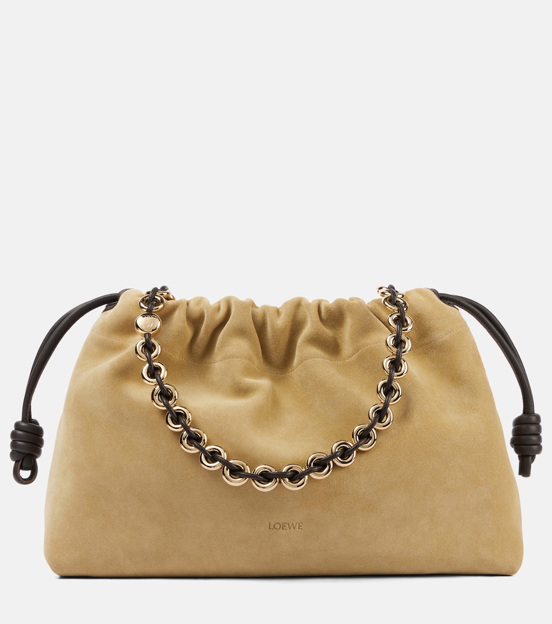 Clutch Flamenco Large de ante | Loewe
