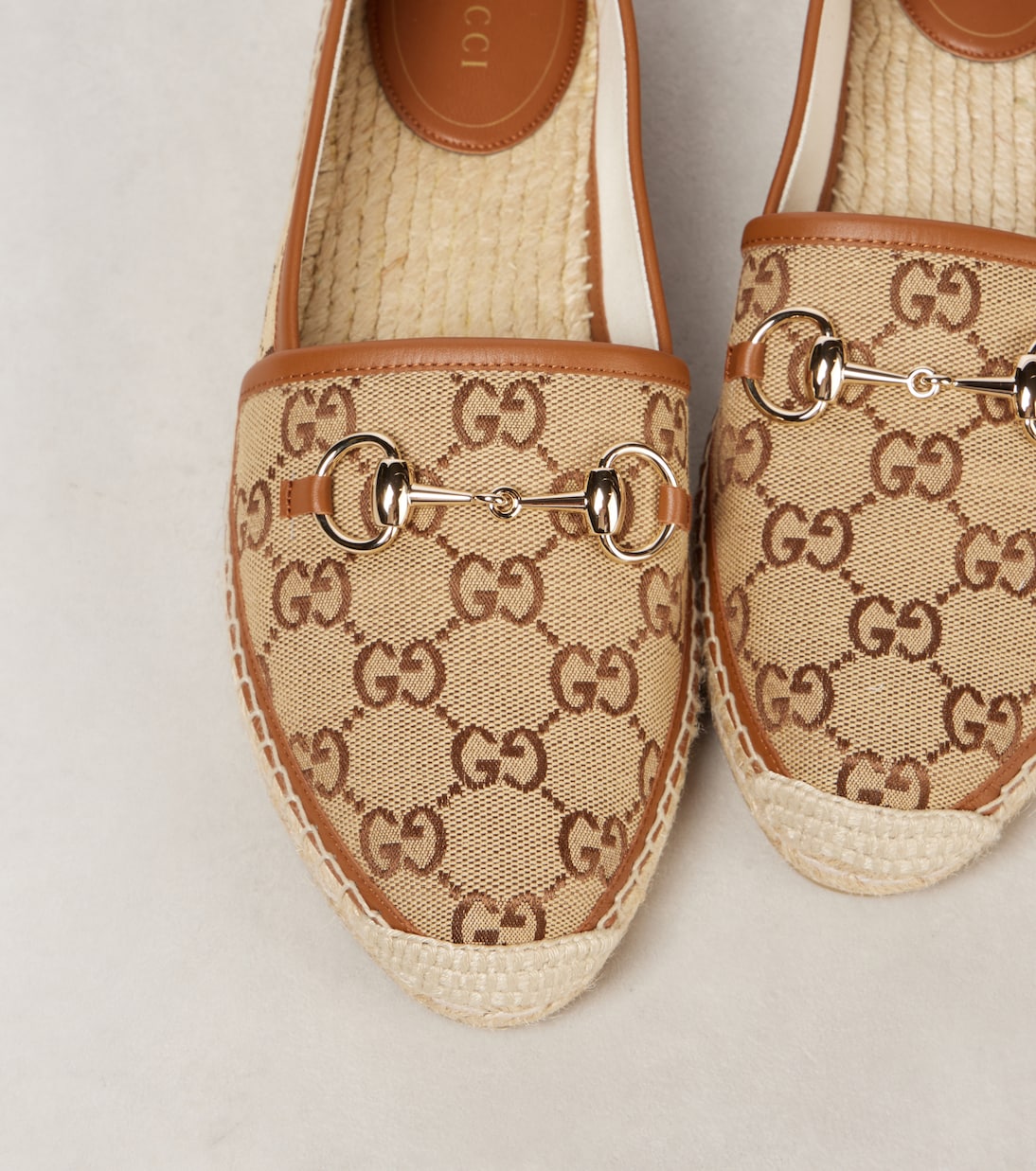 Stivaletti GG Pilar in Tela Gucci con suola espadrillas per giovani trendsetter