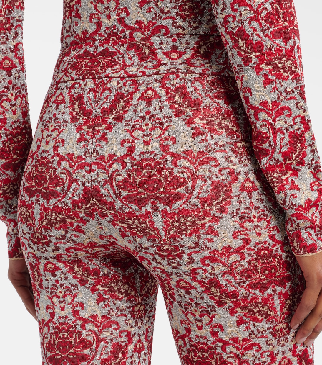 Paisley straight pants | Rabanne