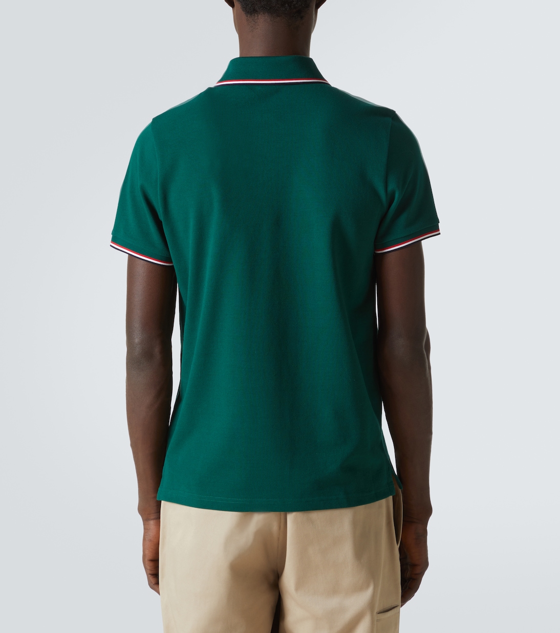 Polo en coton à logo | Moncler