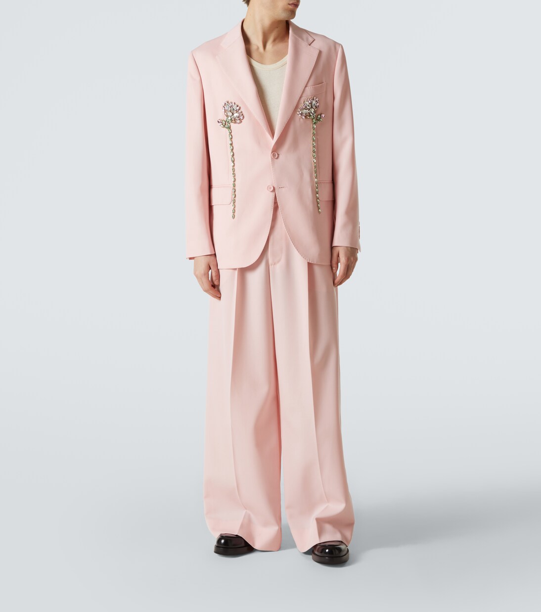 Blazer monopetto con cristalli | Simone Rocha