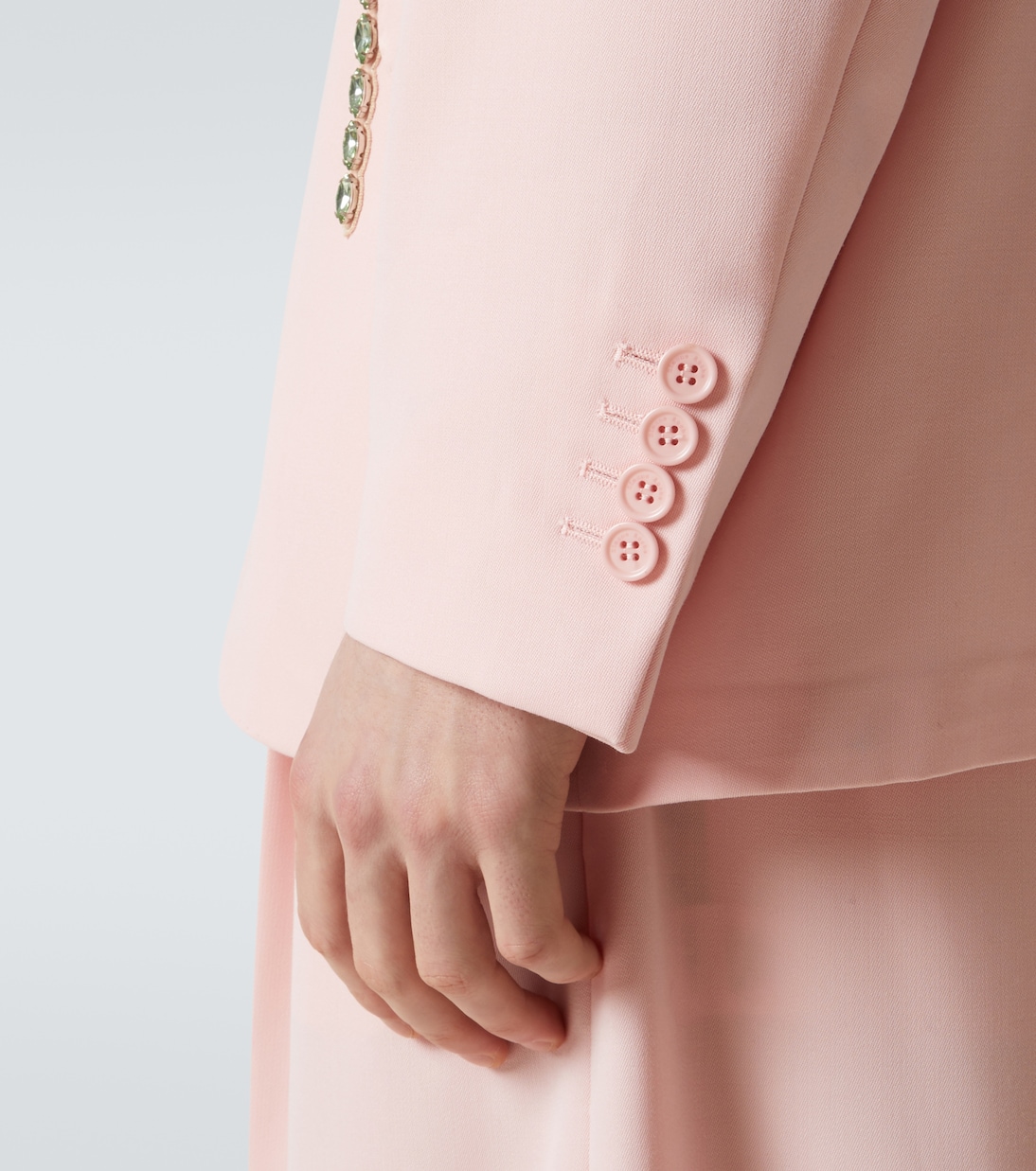 Blazer monopetto con cristalli | Simone Rocha