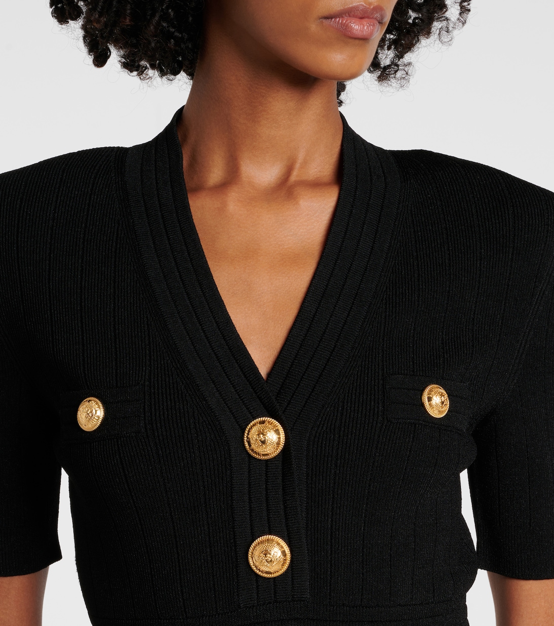 Abito corto in maglia | Balmain